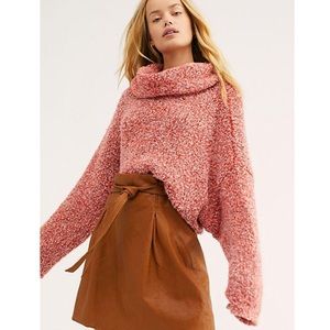 Free People Cowl Neck Sweater